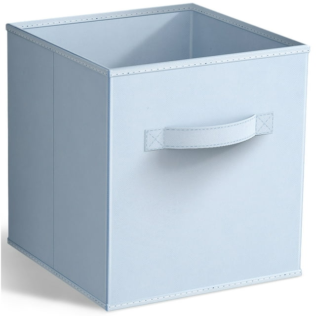 Sorbus Foldable Fabric Storage Cube bin, 11-Inch with Dual Handles for Pantry, Closet, Shelf, Nursery, and Playroom Sorbus