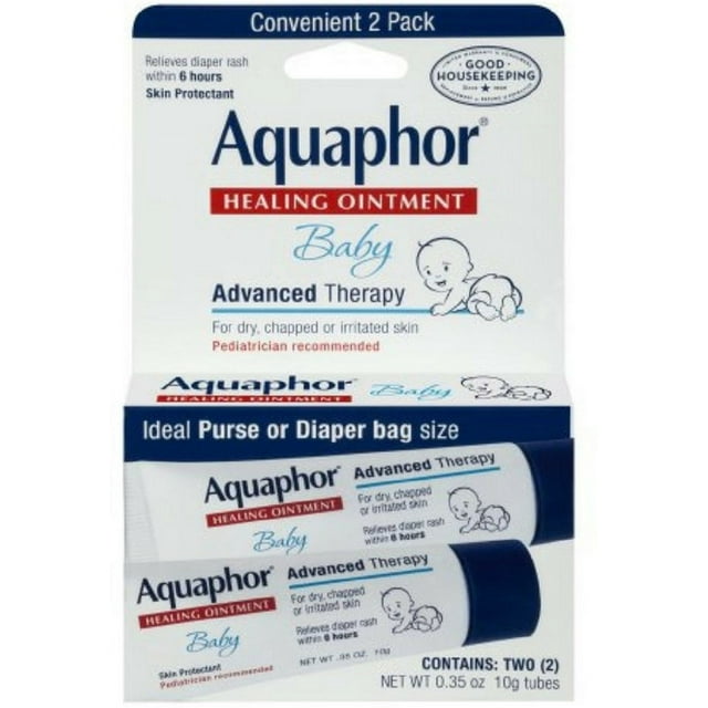 Aquaphor Baby Healing Ointment Advanced Therapy 2 tubes 0.35 oz Visit the Aquaphor Store