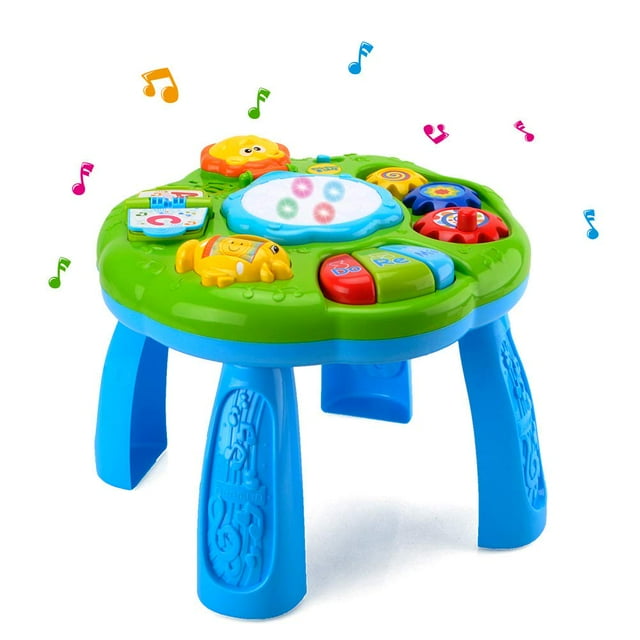 HANMUN Learning Table Musical Toy for Baby and Infant Education Early Development Activity Center Toddlers Sound Toy for Boys and Girls HANMUN