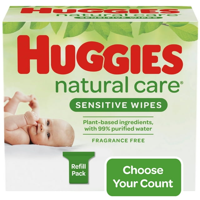 Huggies Care Baby Wipes, 48 Huggies