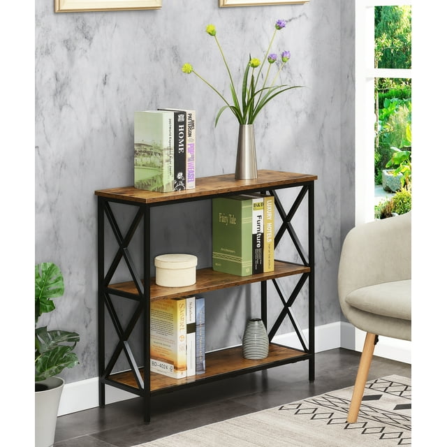 Convenience Concepts Tucson 3 Tier Bookcase, White Convenience Concepts