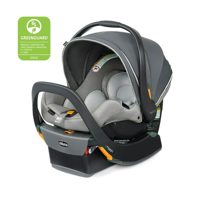 Chicco KeyFit 35 Zip ClearTex 35 lbs Extended Use Infant Car Seat - Obsidian (Black), New Chicco