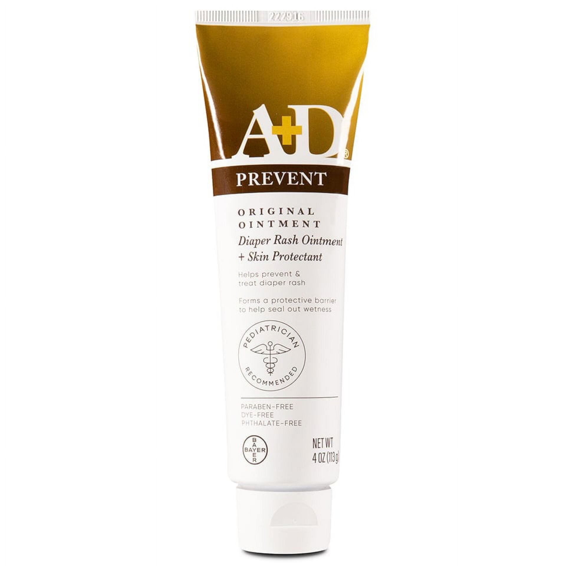 A + D Original Ointment, Diaper Rash & Skin Protectant - 4 oz tube (Pack of 6) A & D Products