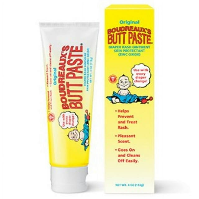 boudreaux's butt paste, diaper rash ointment, tube 4 oz (113 g) (pack of 2) Visit the Boudreaux's Butt Paste Store