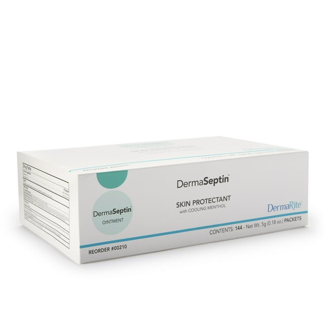 DermaSeptin Scented Skin Protectant Ointment 5 Gram Individual Packet 00210 144 Ct DermaRite