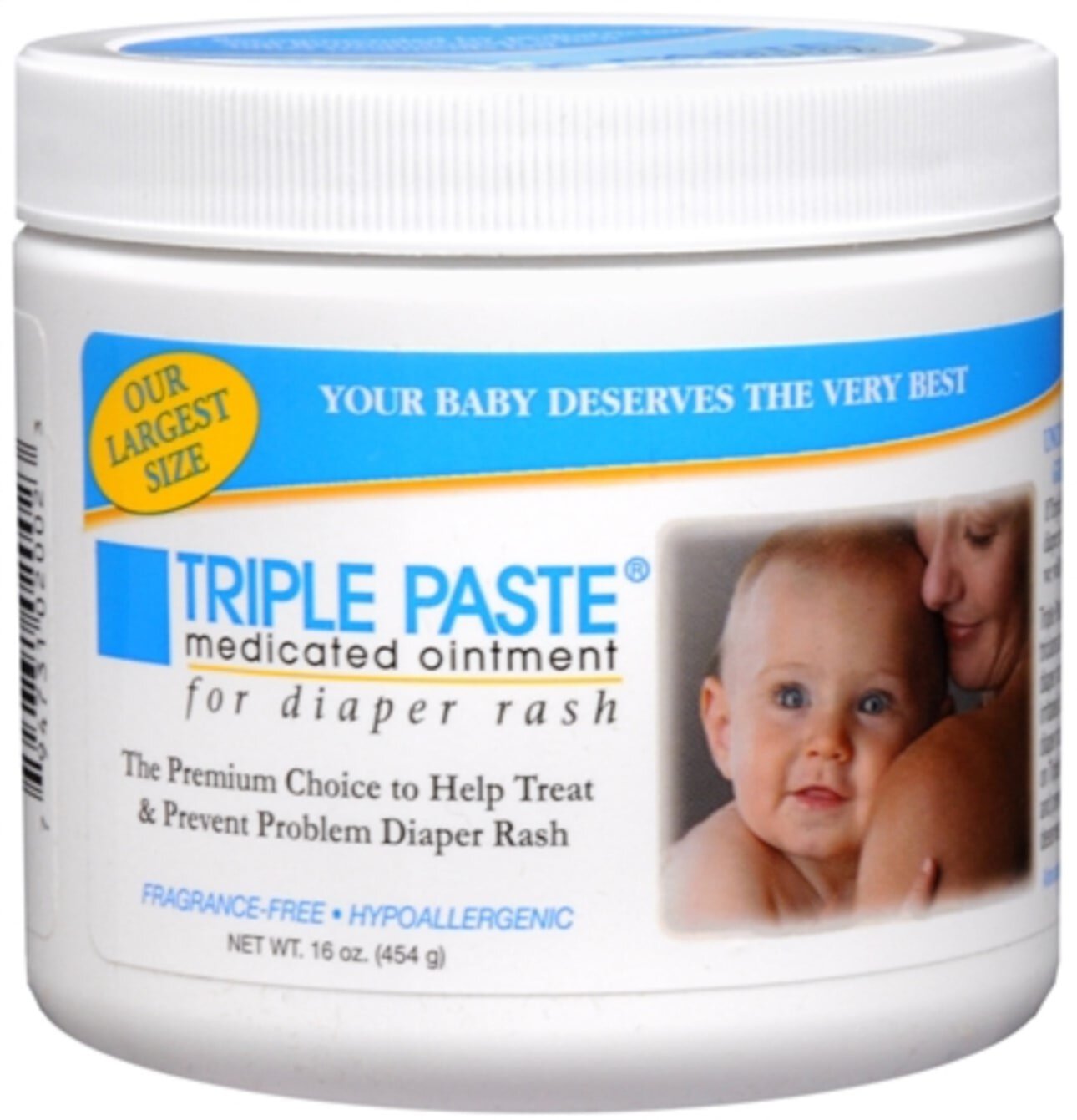 Triple Paste Medicated Ointment 16 oz - (Pack of 4) Triple Paste