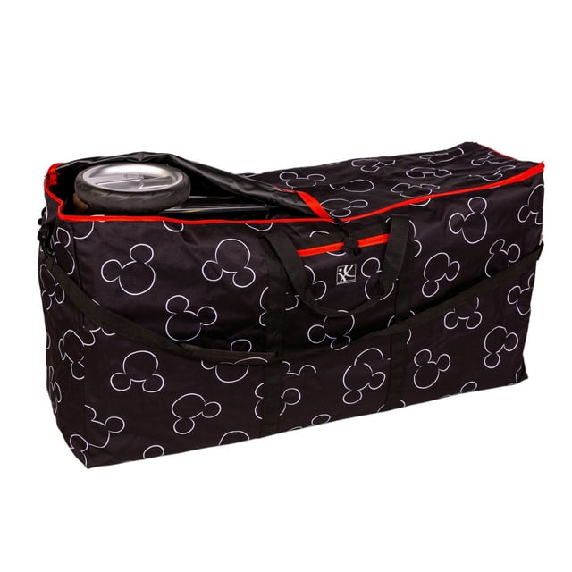 Bolsa de Viaje para Cochecito Disney Baby by J.L. Childress para Cochecitos Individuales y Dobles, Negro J.L. Childress