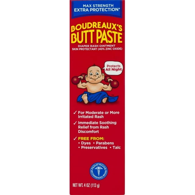 Boudreaux's Maximum Strength Butt Paste Pañal Pomada 2 oz (Pack de 2) Visit the Boudreaux's Butt Paste Store