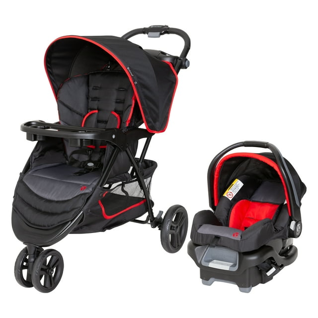 Baby Trend EZ Ride Travel System Stroller, Two Toned Mars Red Visit the Baby Trend Store