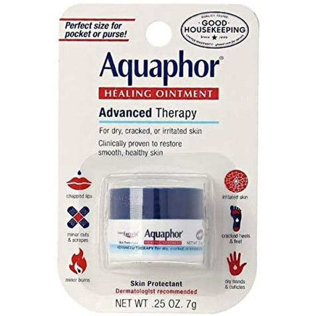 Aquaphor Healing Ointment, Travel Size, 0.25 oz Visit the Aquaphor Store