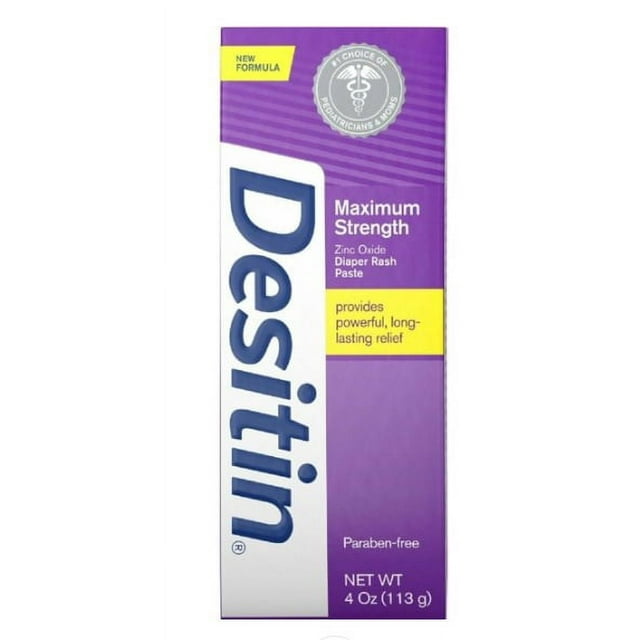 DESITIN Maximum Strength Diaper Rash Paste 4 oz Desitin