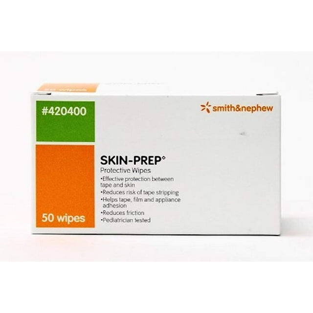 Skin-Prep Protective Wipes 420400 50 Ct, 3-Pack Smith & Nephew