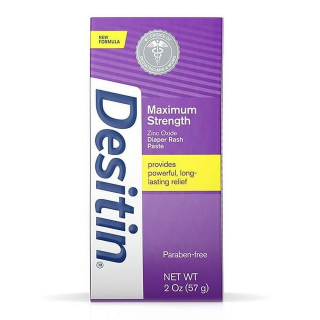 Desitin Maximum Strength Zinc Oxide Diaper Rash Paste - 2 Oz Desitin