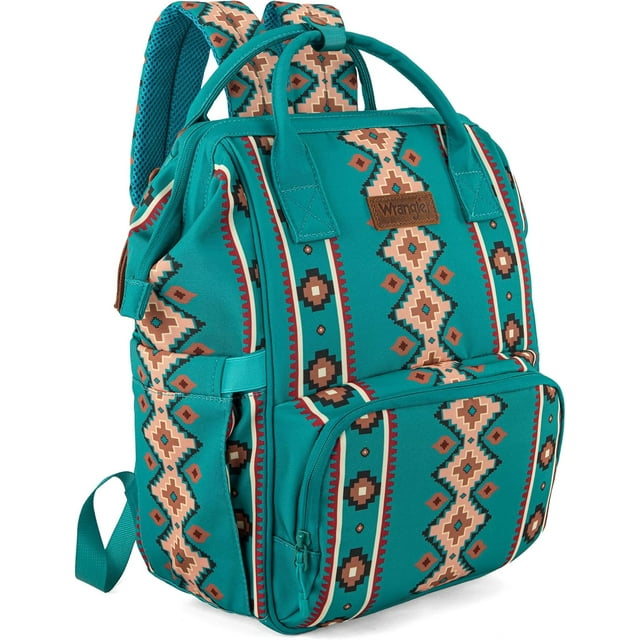 Mochila Azteca Organizada Mochila de Viaje para Bebé con Correa para Cochecito y Bolsillos Laterales para Biberón Wrangler