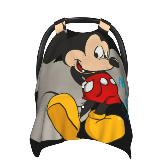 Cartoon Mickey Minnie Mouse Car Seat Covers for Opening Carseat Cover Canopy Lounger Canopy.1 (49) Yytw