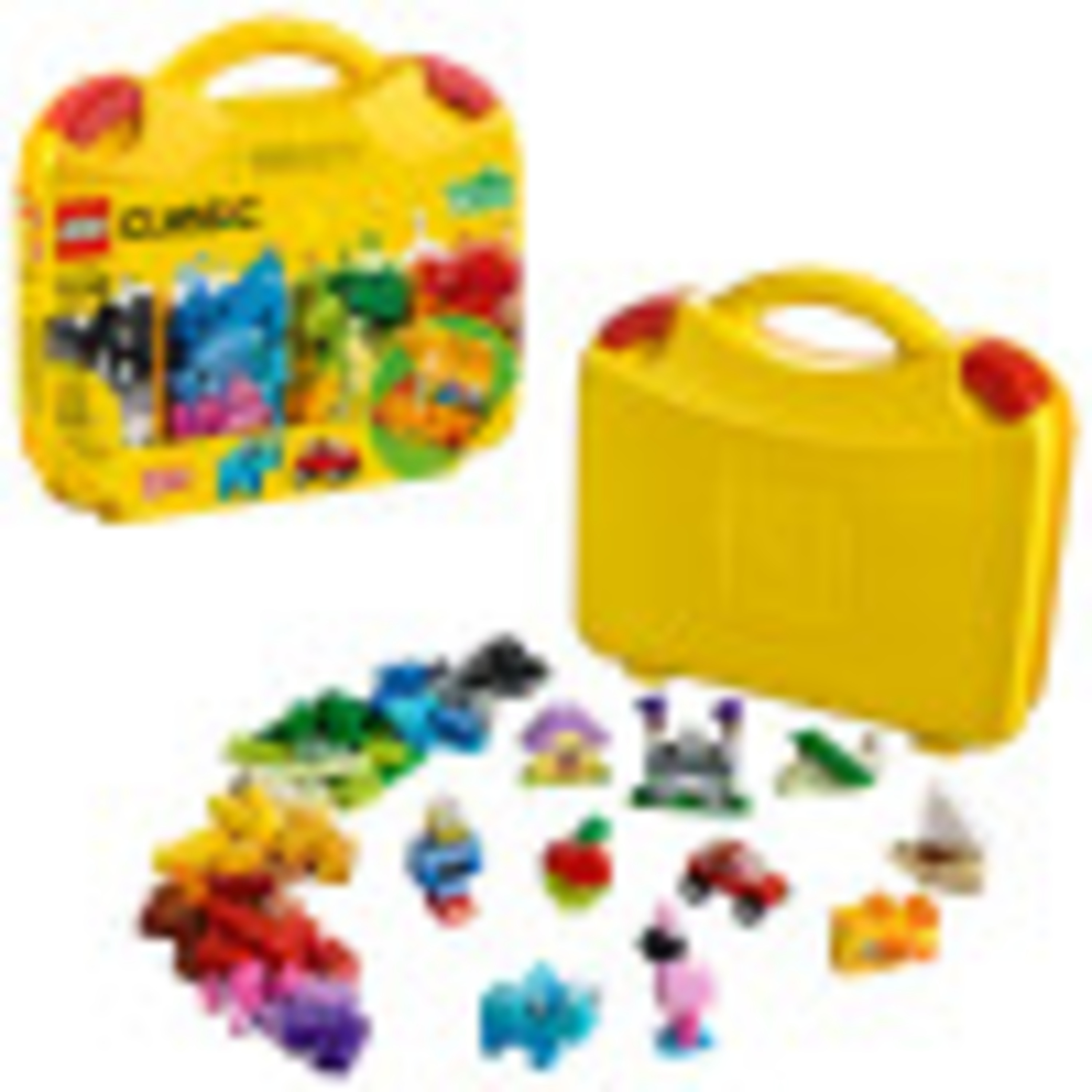 LEGO Classic Creative Suitcase 10713 - Includes Sorting Storage Organizer Case with Fun Colorful Building Bricks, Preschool Learning Toy for Kids to Play and Be Inspired by LEGO Masters Lego