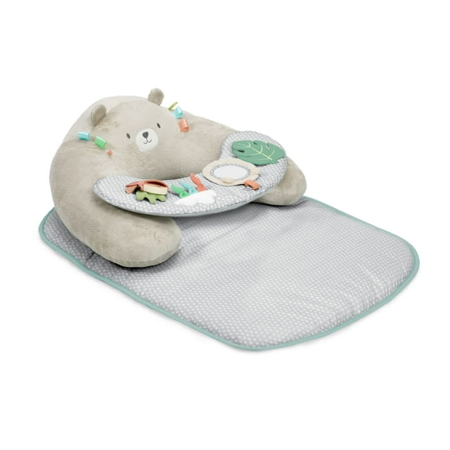 Open Box Ingenuity Cozy 4 In 1 Sit Up & Prop Activity Mat for Newborns & Up Visit the Ingenuity Store