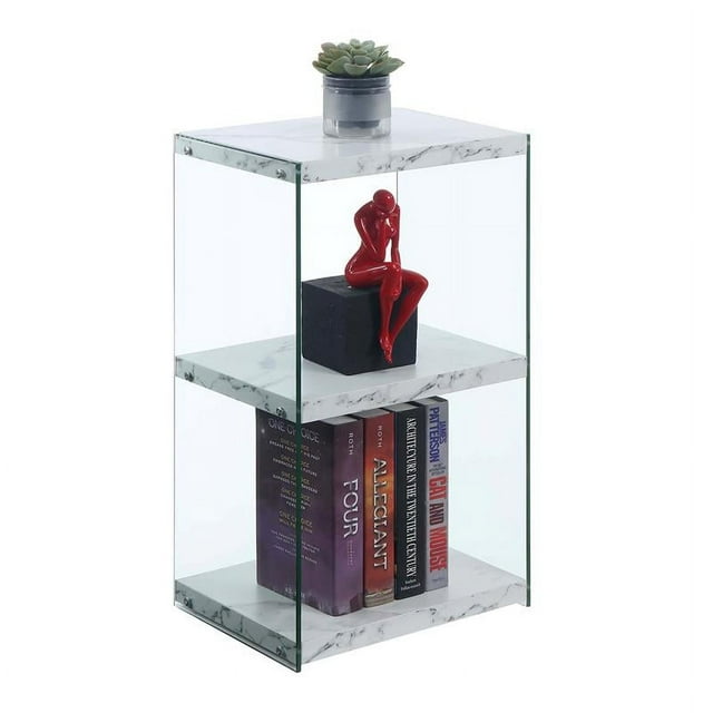 Convenience Concepts SoHo 3 Tier Tower Bookcase Convenience Concepts