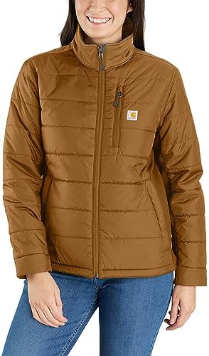 Женский Дождевик Carhartt Rain Defender Relaxed Fit Lightweight Insulated Jacket, Thundercloud Carhartt