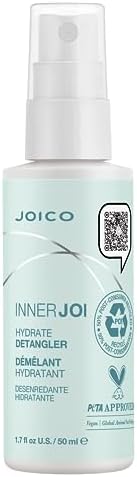 Joico InnerJoi Hydrate Detangler | For Dry Tangled Hair | Sulfate & Paraben Free | Naturally-Derived Vegan Formula Joico