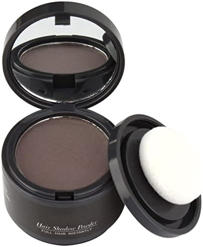 Hairline Powder (Medium Brown) - Instantly Cover Gray Roots, Hair Touch-Up, Hair Color Shadow for Thin Hair gowwim