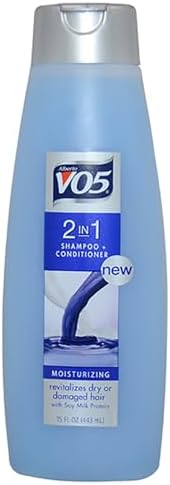 Alberto VO5 2 in 1 Moisturizing Shampoo and Conditioner for Unisex - 15 oz Conditioner Alberto VO5