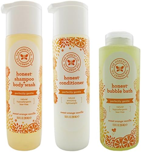 The Honest Company Shampoo & Body Wash, Conditioner, and Bubble Bath Variety Pack The Honest Company