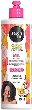 Salon Line Treatment SOS Curls Collection - Intense Curl Activator 10.14 Fl Oz (300 ml) Salon Line