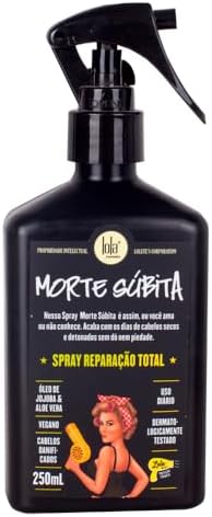 Lola From Rio - Morte Subita - Total Repairing Spray, Thermal and Heat Protectant for Styling, Frizz-control, For All Hair Types 8.45 Fl Oz Lola