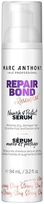 Marc Anthony Hair Serum for Frizzy & Damaged Hair, Repair Bond + Rescuplex Strength & Protect Serum - 3.2 fl oz Marc Anthony