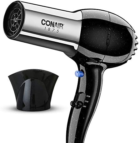 Conair Hair Dryer, 1875W Full Size Hair Dryer with Ionic Conditioning, Blow Dryer Conair