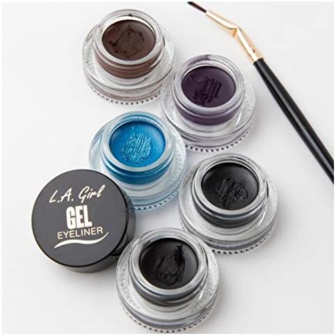 L.A. Girl Gel Eyeliner, Black Cosmic Shimmer GEL732A L.A. Girl