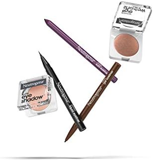 Neutrogena Intense Gel Eyeliner with Antioxidant Vitamin E, Smudge- & Water-Resistant Eyeliner Makeup for Precision Application, Jet Black, 0.004 oz Neutrogena