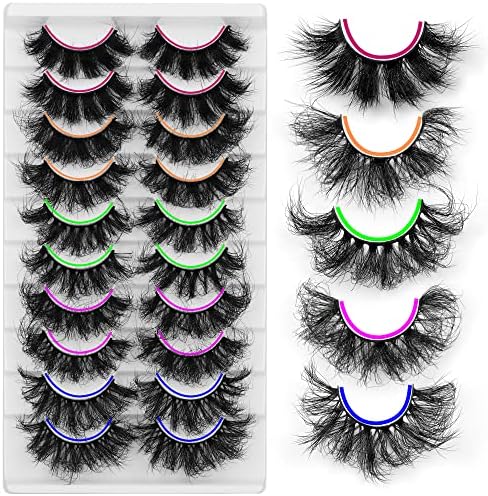 Focipeysa Manga Lashes Wispy Eyelash Anime Lashes Natural Cat Eye False Eyelashes Japanese 3D Cosplay Lashes that Look Like Lash Clusters (12mm 8 Pairs) Focipeysa