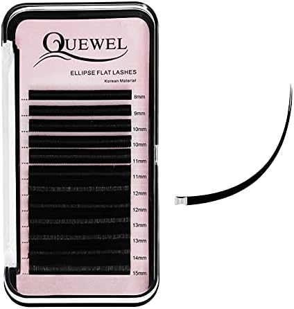 QUEWEL Magnetic Eyelashes Natural Look, 2 Pair Reusable Magnetic Eyelashes with Applicator, No Glue Needed Magnetic Eyelashes Magnetic Lashes Kit, Easy to Wear and Remove(Magnetic Eyelashes-A02) QUEWEL