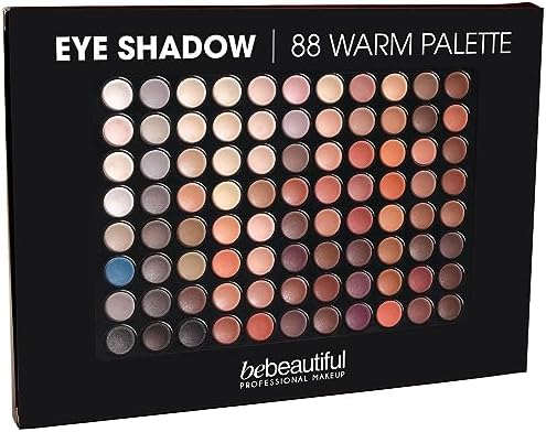 ForPro Professional Collection Bebeautiful Professional Makeup Eyeshadow with Applicators, 88-Color Palette, Matte ForPro Professional Collection