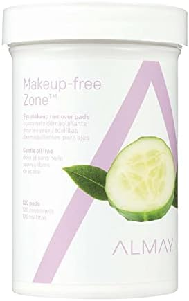 Almay Oil Free Gentle Eye Makeup Remover Pads, 120 Count (Pack of 3)3 Almay