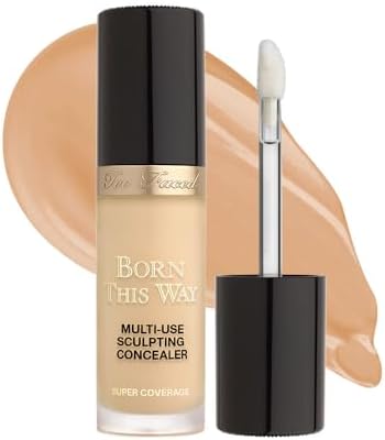 Too Faced Born This Way Super Coverage Multi-Use Concealer Full Size | Oil Free, Long Lasting + Hydrating Too Faced