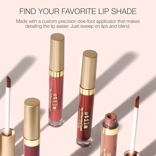 stila Stay All Day® Liquid Lipstick, Matte | Long-Lasting Color Wear, No Transfer or Bleed | Hydrating & Lightweight with vitamin E & Avocado Oil for Soft Lips, 10 Fl. Oz. Stila