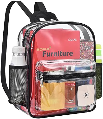 Рюкзак повседневный MAY TREE Clear Backpack для стадионных мероприятий, 30.5x28x11.5 см MAY TREE