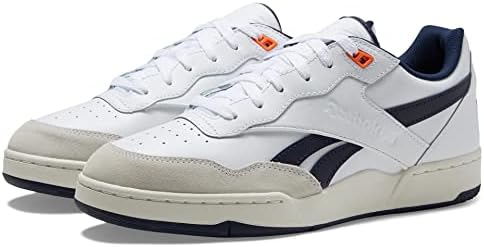 Reebok Unisex BB 4000 II Basketball Shoe, White/Vector Navy/Chalk, 11 US Men Reebok