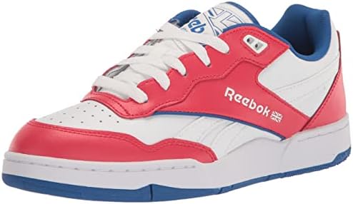 Reebok Unisex BB 4000 II Basketball Shoe, White/Vector Red/Vector Blue, 13 US Men Reebok