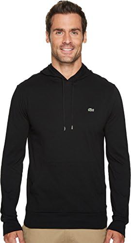 Lacoste Long Sleeve Hoodie Jersey Tee W/ Central Pocket, Th9349 Shirt Lacoste