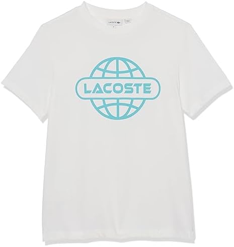 Lacoste Short Sleeve Globe Graphic T-Shirt Lacoste