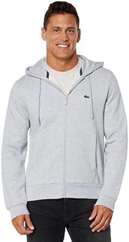 Lacoste Mens Ls Solid Full Zip Lacoste