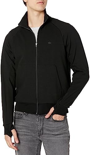 Lacoste Men's Ls Full Zip Active Double Face Sweatshirt Lacoste