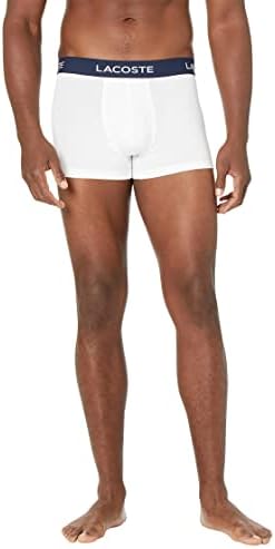 Lacoste Mens Cotton Stretch Essentials Trunks 5 pack Lacoste