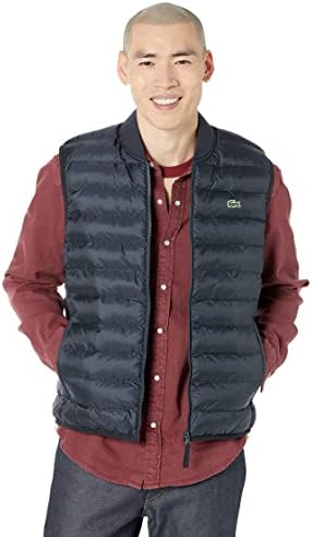 Lacoste Men's Water Repellent Puffer Vest Lacoste