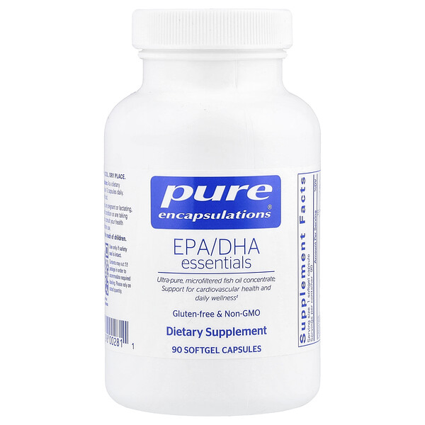 EPA/DHA Essentials, 90 Softgel Capsules (Капсулы) Pure Encapsulations