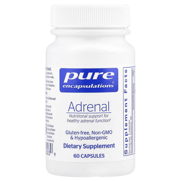 Adrenal, 60 Capsules Pure Encapsulations